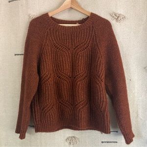 Naf Naf Cableknit Sweater M